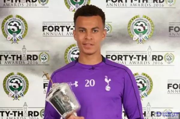 Tottenham star Dele Alli wins PFA Young Player of the year Award